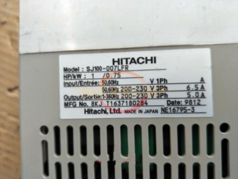 インバーター SJ100―007LFR HITACHI インバーター SJ100―007LFR HITACHI