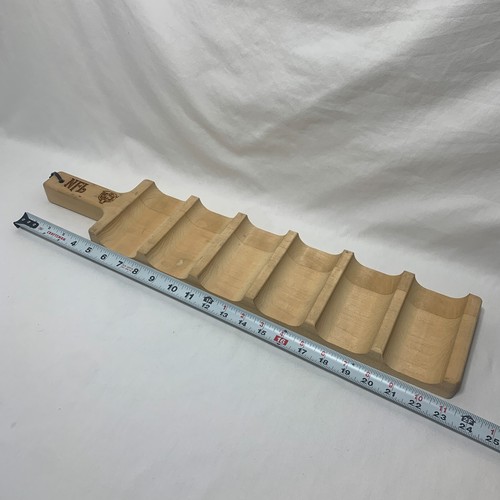 NFL Chicago Bears Brat Sausage Hotdog Server Wooden Tray Custom Rare - Picture 4 of 5