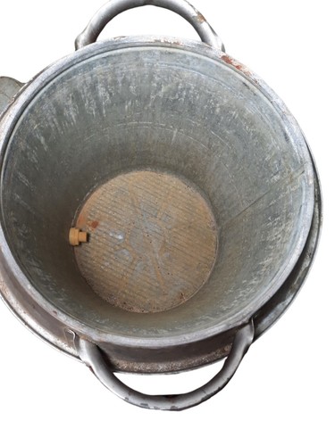 RARE Antique Galvanized Metal 5 Gal Water Cooler Can New Delphos Can Mfg Co HTF - 第 4/11 張圖片
