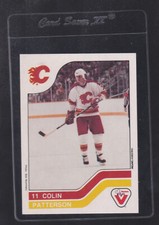 1983-84 VACHON CAKES COLIN PATTERSON #15 SET BREAK SEE SCAN SHORT PRINT