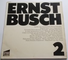 Ernst Busch   Ernst Busch 2 - Lieder Des Span...