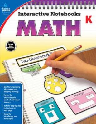 Math, Grade K (Interactive Notebooks) - Paperback - GOOD