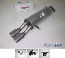 Klarius Auspuff Endtopf + Anbauteile für Peugeot 207 1.6 16V RC 2007-