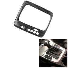 Cubierta del panel de cambio de marchas automático de fibra de carbono 1* para Volkswagen Passat 2006-2011