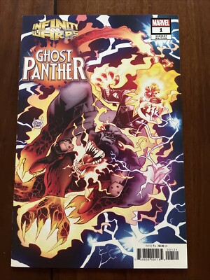 Infinity Warps Ghost Panther 1B Kubert Variant  2019 NM