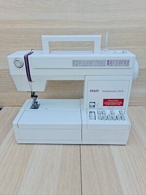 PFAFF HOBBYMATIC 919-1 elektrische Nähmaschine & Fußpedal