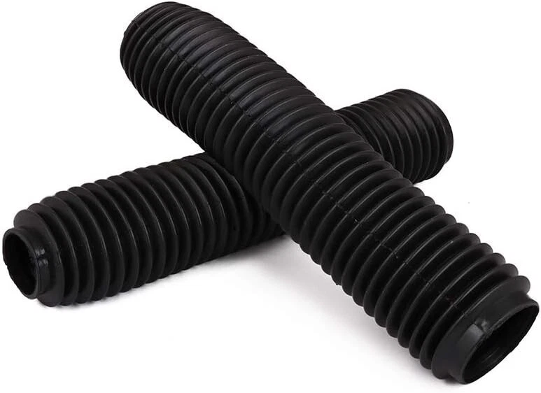 Rubber Motorcycle Front Fork Dust Cover Gaiters Gaitors Boots Shock Absorber - Image 4 of 4