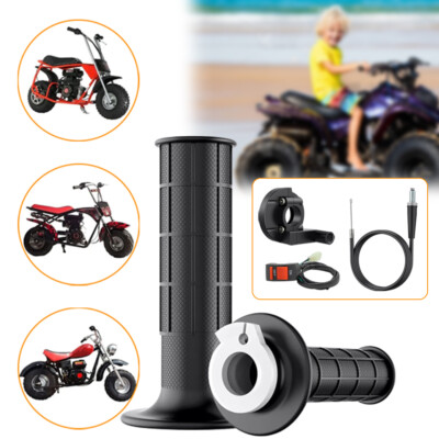#ad For Coleman CT200U Trail 200 Mini 196cc Bike Throttle Hand Grips Cable Clamp Kit $12.59
