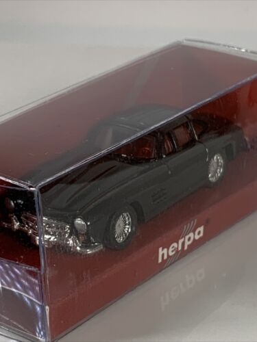 HO Maßstab Herpa Modelle 32025 MB Mercedes Benz 300 SL schwarz - Bild 1 von 4