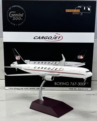 Cargojet Airways B767-300ER(BDSF) Reg;C-FGSJ (Interactive) Gemini200 1:200 scale - Picture 5 of 12