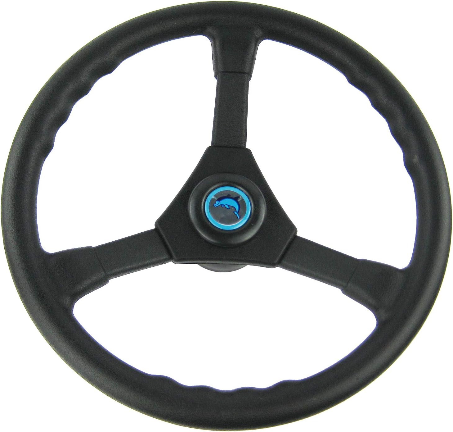 Marine Turbine Rotary Steering System, Outboard Boat Steering Kit with 13.5" Ste