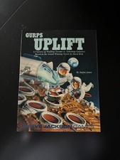 Gurps Uplift Steve Jackson Games 1990 First Ed. EX BX 922
