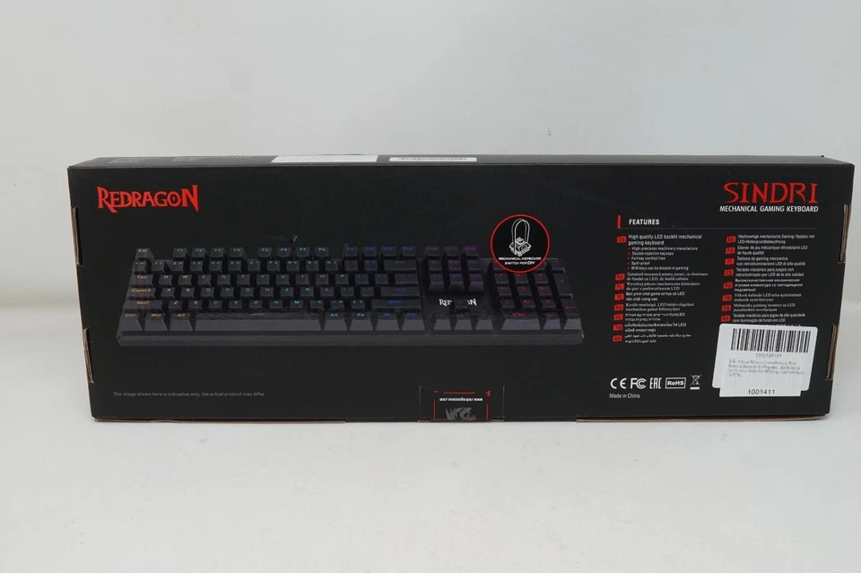 Redragon SINDRI K671 Mechanical Gaming Keyboard NEW - Image 4 of 4