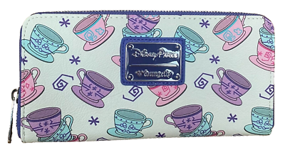 Loungefly Disney Alice in Wonderland Tea Cup Mini Backpack,Wallet,2 Mirrors,&Pen Disney Parks Loungefly Alice in Wonderland Mad Tea Party  main image 4