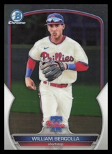 2023 Bowman #BCP-67 William Bergolla Philadelphia Phillies Chrome Prospects