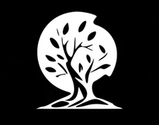 Tree Nature Rendering Vinyl Decal Car Truck Window Tablet Notebook Tumblers