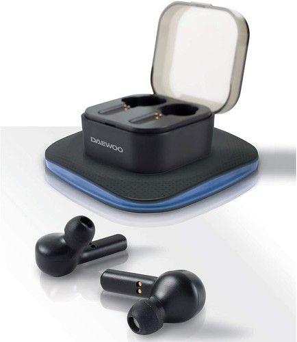 Daewoo Wireless Air Buds with Charging Case and QI Wireless Charging Pad 10m - Picture 9 of 14