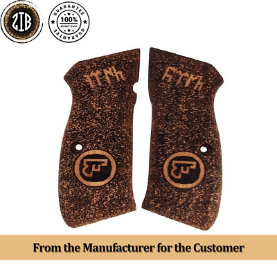 Pro Grip Handlebar Grips Handmade Wood Grips For CZ-75, CZ85, SP