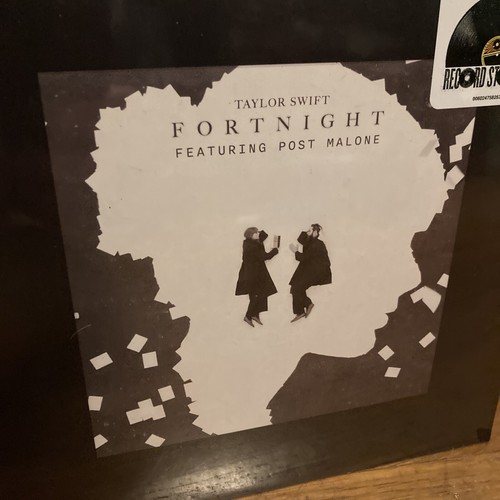 TAYLOR SWIFT Fortnight 2025 RSD - 7” Vinyl Record Post Malone Sealed NEW - Picture 3 of 13