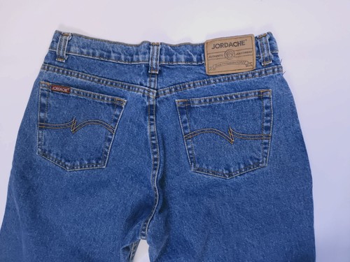 Jordache Jeans Vintage 90s Woman's 11-12 Petite Blue Denim Jeans 29x29 - Picture 10 of 11