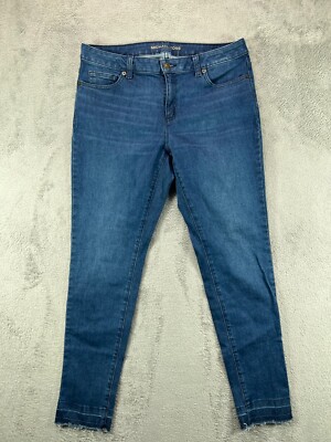 Michael Kors IZZY Skinny Jeans Womens 8 Blue Jeans Dark Ladies 32x28 Mid Rise