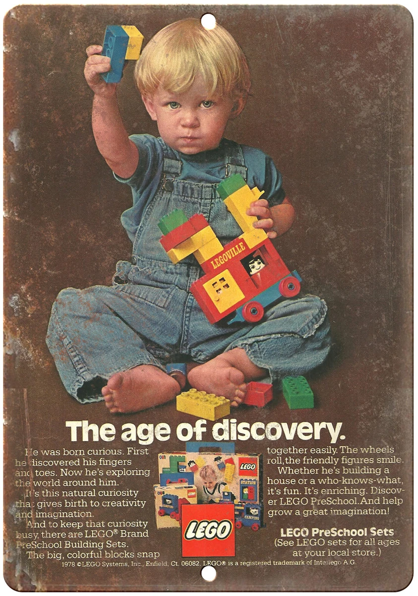 Lego The Age of Discovery Vintage Toy Ad 12
