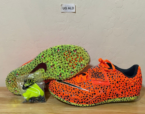 Nike Zoom High Jump Elite Safari Electric Pack Size Men's 12.5 FZ5435 900