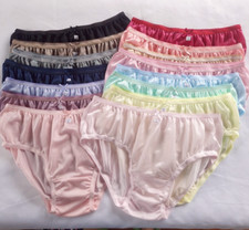 15pc Bikini Women Comfort Nylon Mid-Waist Silky Soft Smooth Briefs Hip 38"-42"XL