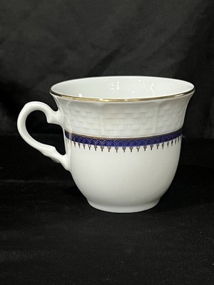 TK Thun Czechoslovakia Blue/Gold Flat Cup