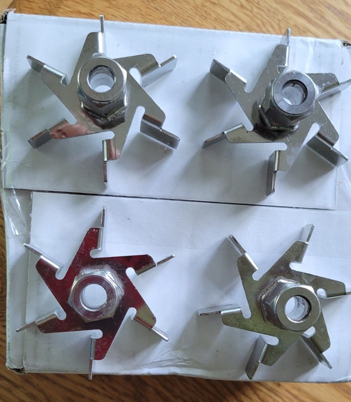 3 inch Stainless Steel Lab Agitator  Blades