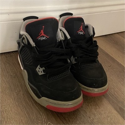 Jordan Air Jordan 4 Retro OG Bred Black Red Gray Sneakers