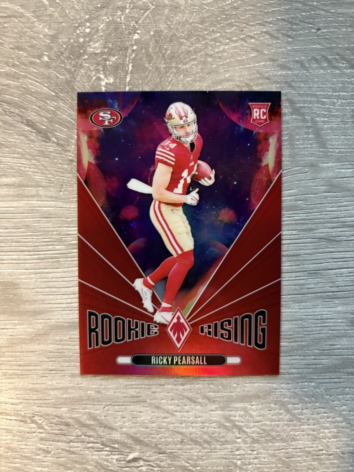 Ricky Pearsall Panini Phoenix Rookie Rising #RRRPL Red