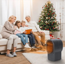 500W Portable Electric Space Heater Mini Desktop Fan Heater Personal Small Space