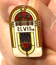 Vintage Elvis Presley Collectible Enamel Lapel Pin, Hat Pin or Tie Pin
