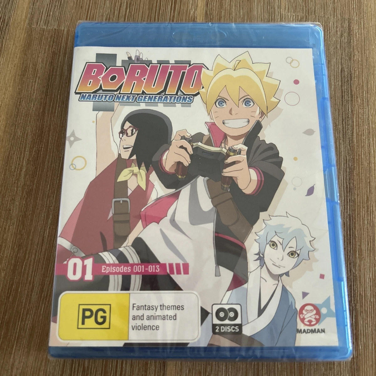 Boruto Naruto Next Generations Blu-ray Brand New Sealed Region B