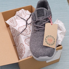 Loden Merino-Sneaker Herren EU 41 Grau Wolle ...