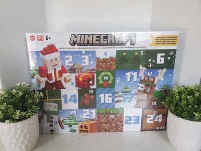 Minecraft Advent Calendar Mattel    Exclusive 2025 Brand New Sealed Rare Find!