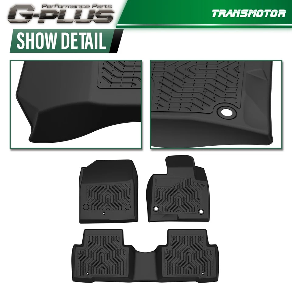 Alfombrillas TPE aptas para Hyundai 2013-2018 Santa Fe Sport 5 plazas para todo tipo de clima nuevas Foto 4 de 4