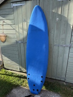 Osprey 6ft Foamie Surfboard with Leash and Fins
