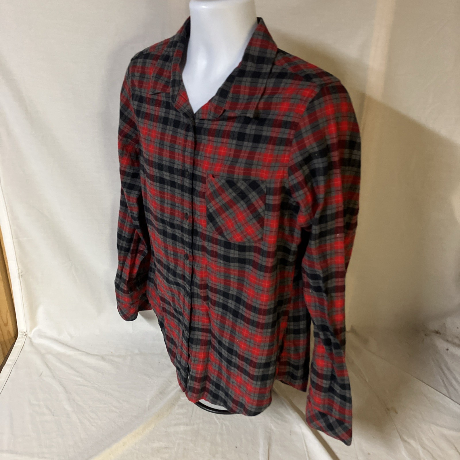 Pendleton Womens Button Front Shirt Large 100% Co… - image 5