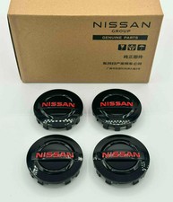 Set Of 4 63mm Nissan Rogue Kicks Frontier Wheel Center Hub Caps Black Red 2.5 Set Of 4 63mm Nissan Rogue Kicks Frontier Wheel Center Hub Caps Black Red 2.5