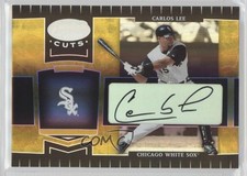 2004 Leaf Certified Cuts Marble Gold Signatures 11/25 Carlos Lee #53 Auto 0af