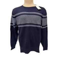 Men s Goodfellow Co Pullover Sweater XL Navy Blue Lightweight NWT