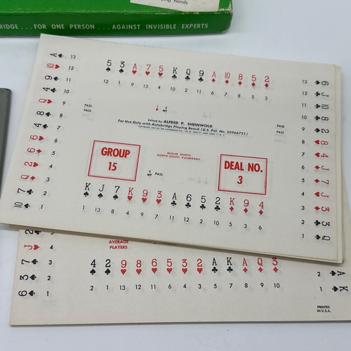 Vintage AutoBridge Deluxe Model PGA Advanced Set Board Card Game Excellent! - Picture 4 of 15