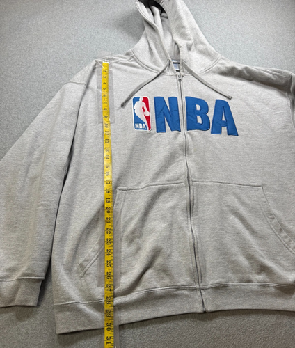 Giacca NBA Elevation uomo 3XL grigio/blu ricamata full zip - Foto 6 di 7