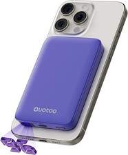 Lightweight Wireless 15W Charger, 5000mAh MagSafe Power Bank for iPhone 12-17