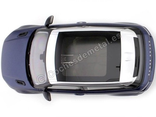 2011 Range Rover Evoque Azul Báltico 1:18 Dorlop CDLR1002 - Imagen 7 de 17