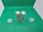 2 Full Rolls of Silver Proof Quarters (80) Total. Mixed Dates of Statehood & ATB