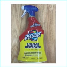 Resolve Urine Destroyer 32 oz Pet Stain  Odor Remover Spray
