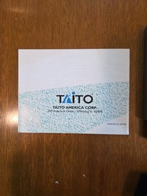 Taito the Jetsons: Cogswell's Caper Nintendo NES Game Cartridge Manual Works.